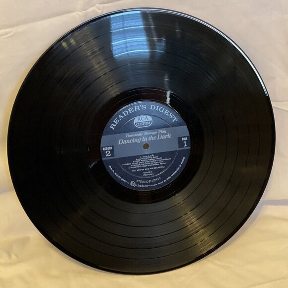 Romantic Strings Play Dancing In The Dark (Vinyl, 1963, 2x LP) Reader's Digest - Picture 9 of 12